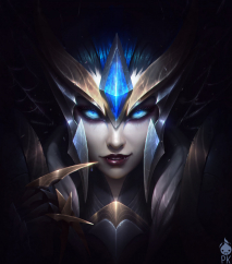 An image gallery with concept art from the video game League of Legends