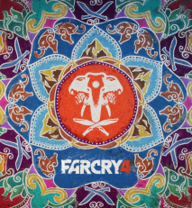 An image gallery with concept art from the video game Far Cry 4