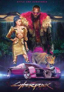 Concept art of Neokitsch from the video game Cyberpunk 2077
