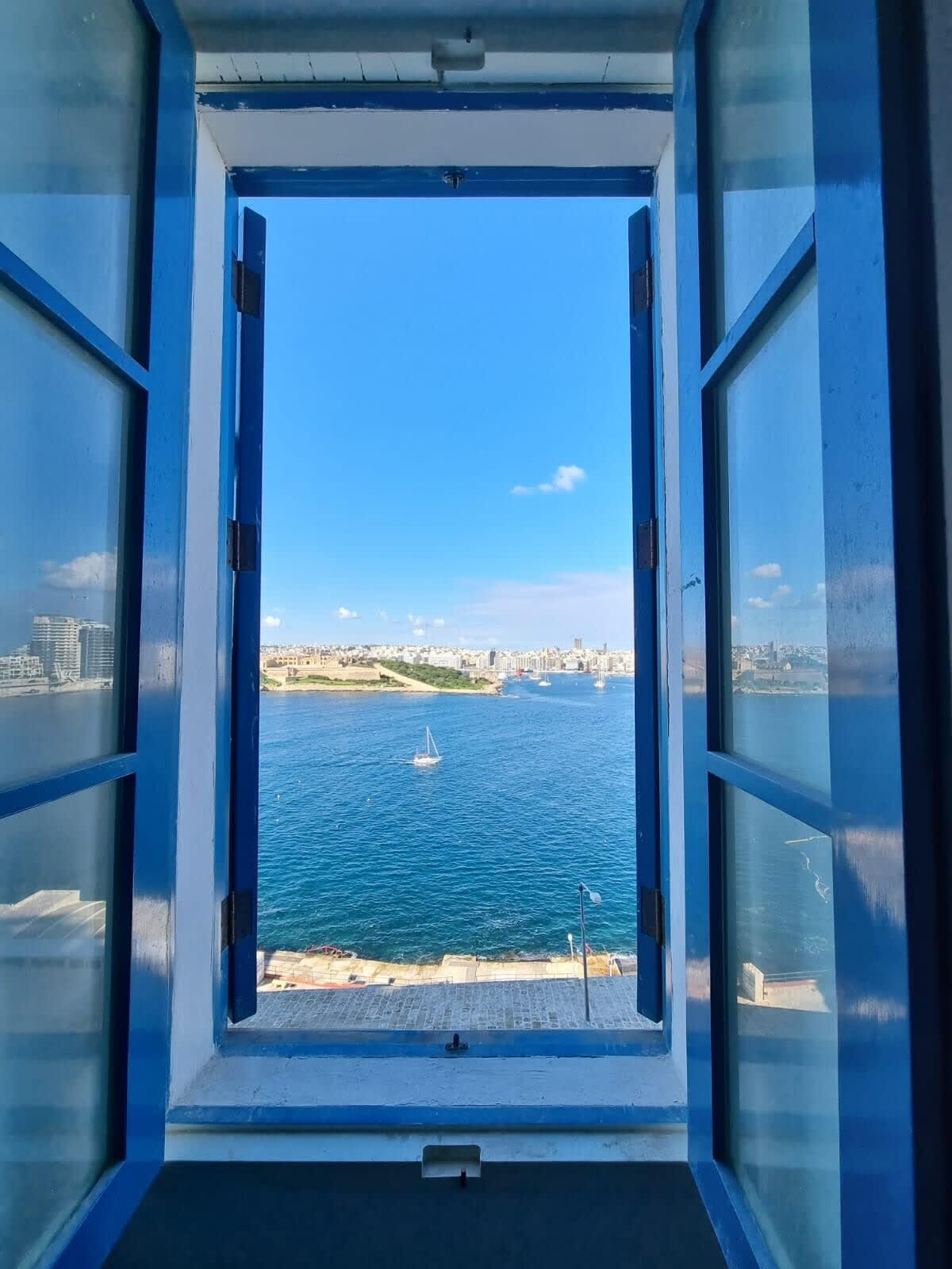 A luxury apartment in Malta’s capital Valletta