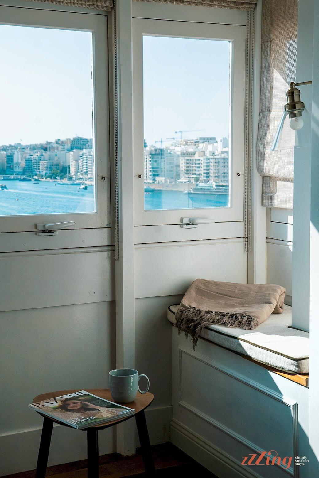 A luxury apartment in Malta’s capital Valletta