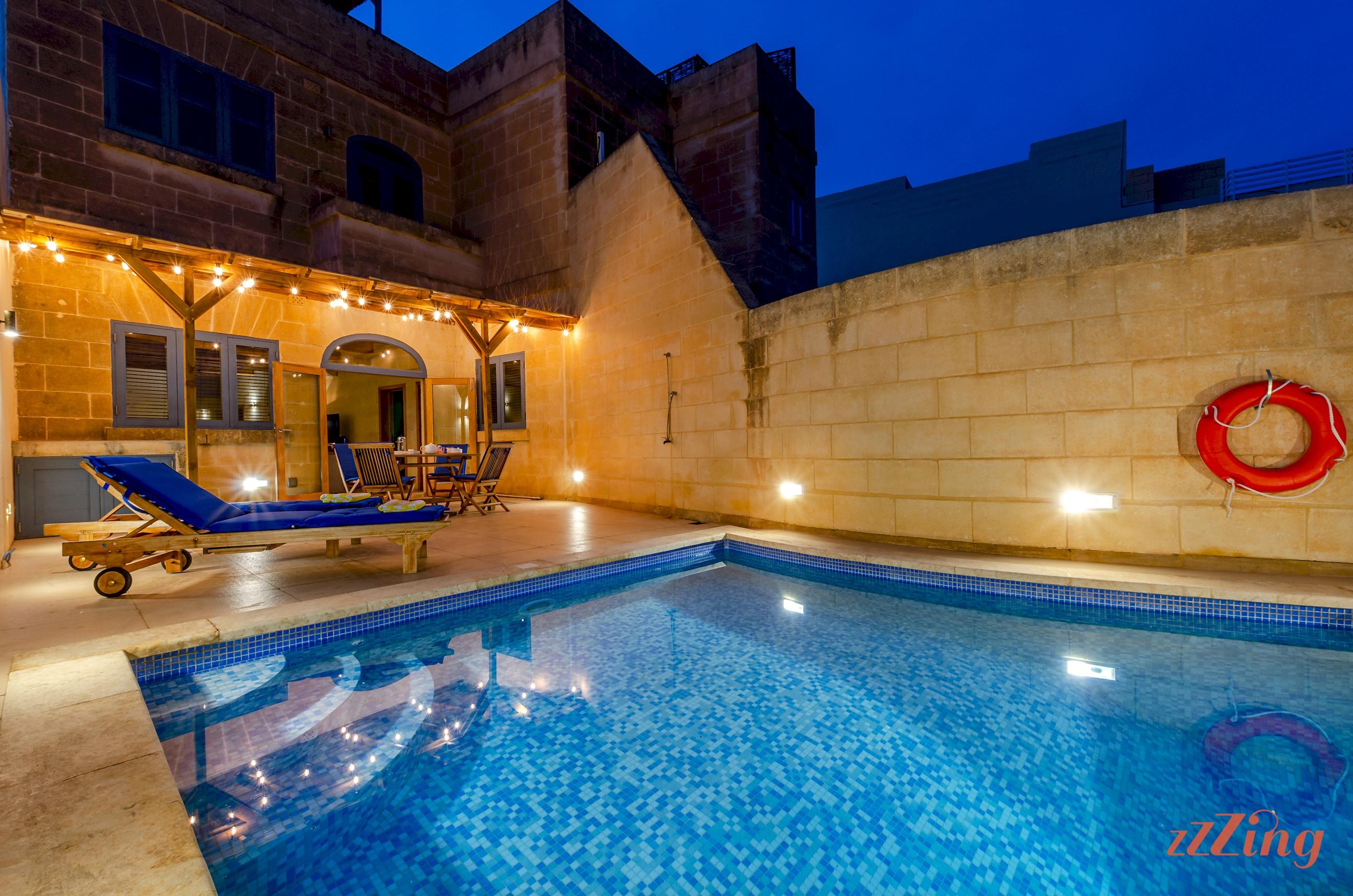 Gozo Escape w/private Pool, Terrace, BBQ & AC